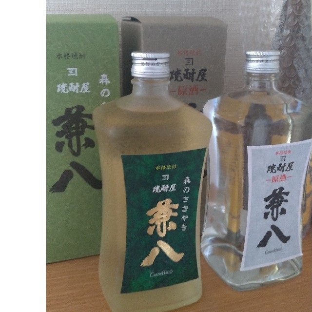 兼八　森のささやき　兼八原酒　八幡　八幡ろかせず 食品/飲料/酒の酒(焼酎)の商品写真