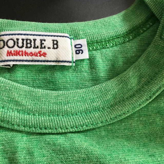 DOUBLE.B(ダブルビー)の90センチ半袖Tシャツ キッズ/ベビー/マタニティのキッズ服男の子用(90cm~)(Tシャツ/カットソー)の商品写真