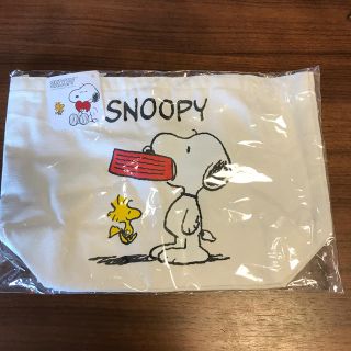 スヌーピー(SNOOPY)のランチトート　スヌーピー(トートバッグ)