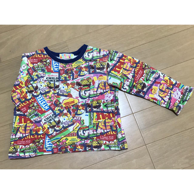 HYSTERIC MINI(ヒステリックミニ)のヒステリックミニ　トレーナー 90 キッズ/ベビー/マタニティのキッズ服男の子用(90cm~)(Tシャツ/カットソー)の商品写真