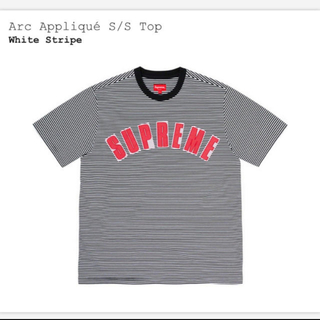 シュプリーム(Supreme)のSupreme Arc Appliqué S/S Top  Applique(Tシャツ/カットソー(半袖/袖なし))