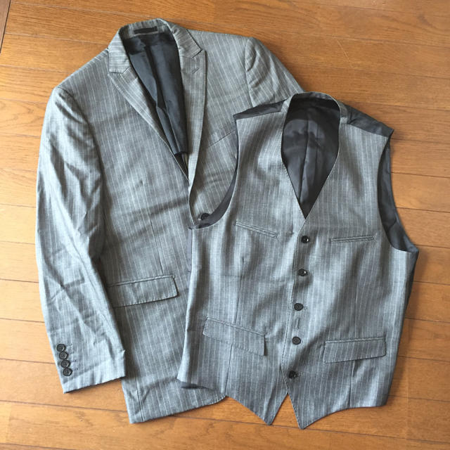 豪華で新しい 2ピース BURBERRY BURBERRY 黒 BLACK LABEL2ピーススーツ