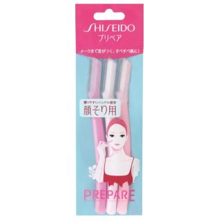 シセイドウ(SHISEIDO (資生堂))のSHISEIDO(資生堂) プリペア 顔そり用 2本セット(レディースシェーバー)