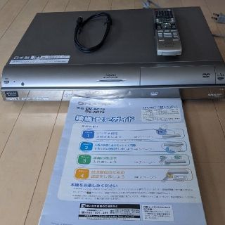 シャープ(SHARP)のSHARP AQUOS ハイビジョンレコーダー DV-AC72(DVDレコーダー)