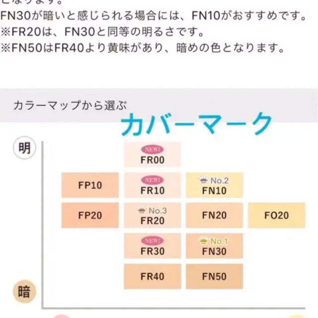 COVERMARK(カバーマーク)の新商品⭐️カバーマーク ファンデーション2種 コスメ/美容のキット/セット(サンプル/トライアルキット)の商品写真