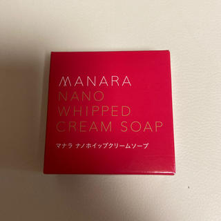 マナラ(maNara)の新品マナラ　ナノホイップクリームソープ(洗顔料)