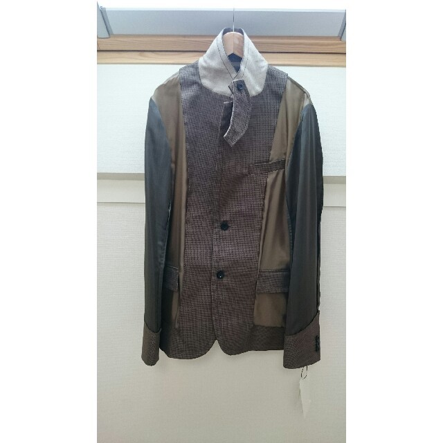 20ss sacai チェック シャツ ジャケット