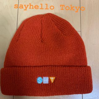 シュプリーム(Supreme)のsayhello Tokyo ニット帽(ニット帽/ビーニー)