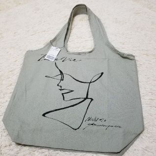 イエナ(IENA)の新品未使用　IENA　Bonne vie sac　エコバッグ　グリーン(エコバッグ)