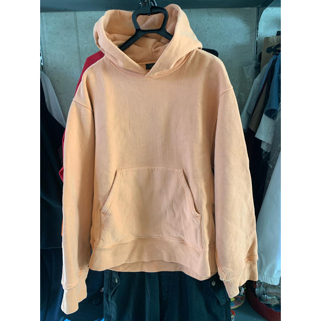 Yeezy Season 3 Warning Orange Hoodie XSの通販 by クローズ9 Yeezy Season 3 Warning Orange Hoodie XSの通販 by クローズ9