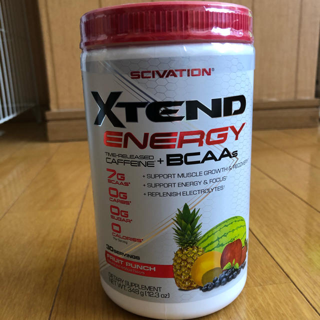 エクステンド エナジー Xtend BCAA ★フルーツパンチ★ 348g