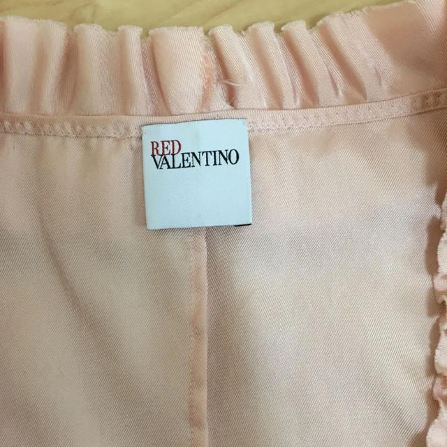 RED VALENTINO(レッドヴァレンティノ)のRED VALENTINO フリルトップス レディースのトップス(カットソー(半袖/袖なし))の商品写真