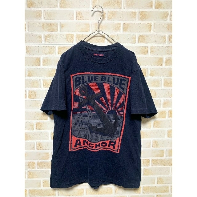 HOLLYWOOD RANCH MARKET(ハリウッドランチマーケット)の【大人気】 ハリウッドランチマーケット BLUEBLUE  Tシャツ サイズS メンズのトップス(Tシャツ/カットソー(半袖/袖なし))の商品写真