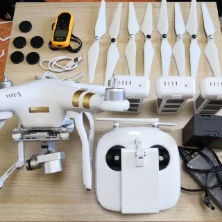 ファントム(phantom)のDJI Phantom3 Pro　フィルタ、ケース、フルセット(ホビーラジコン)