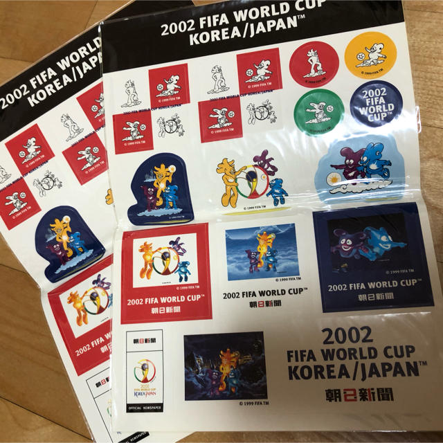 【セール】2002FIFA World Cup/KOREA/JAPAN スポーツ/アウトドアのサッカー/フットサル(記念品/関連グッズ)の商品写真