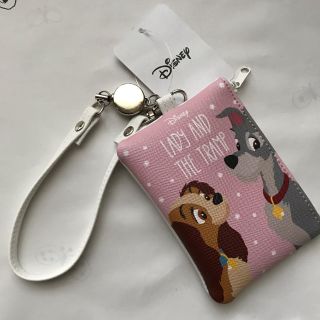 ディズニー(Disney)の新品＊  パスケース / わんわん物語(名刺入れ/定期入れ)