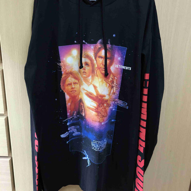 新品 登坂着 20SS VETEMENTS ヴェトモン スターウォーズ パーカー