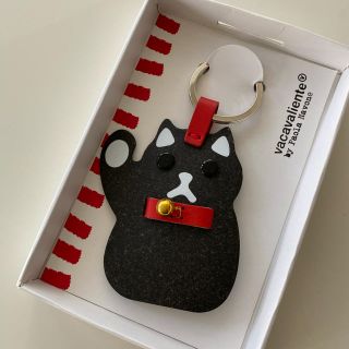 モマ(MOMA)のvacavaliente 招き猫キーホルダー　新品未使用(キーホルダー)