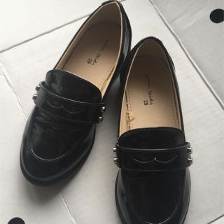 ザラキッズ(ZARA KIDS)のZARA KIDS ザラ　キッズ　パテント　コインローファー　18.5cm(ローファー)