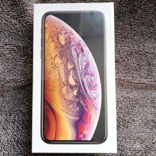 アイフォーン(iPhone)のiPhone XS 256GB ゴールド 新品未開封 docomo(スマートフォン本体)