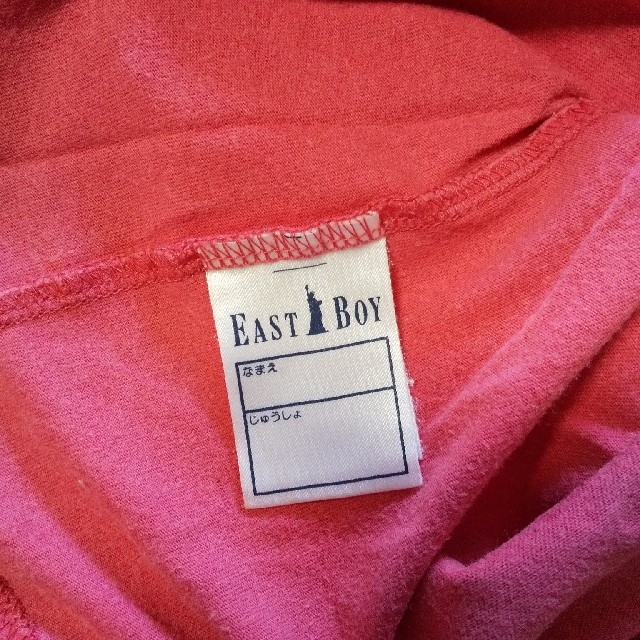 EASTBOY(イーストボーイ)のイーストボーイ Tシャツ ピンク 90 キッズ/ベビー/マタニティのキッズ服女の子用(90cm~)(Tシャツ/カットソー)の商品写真