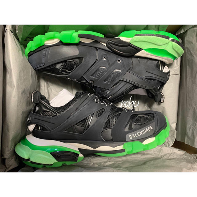 新品【 BALENCIAGA 】Track Trainers Grow 39靴/シューズ