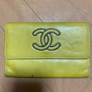 シャネル(CHANEL)のシャネル　お財布　イエロー(財布)