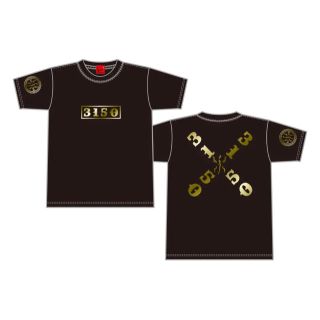 黒✖️ゴールド　デザイン② 限定色　3150Tシャツ　亀田史郎(Tシャツ/カットソー(半袖/袖なし))