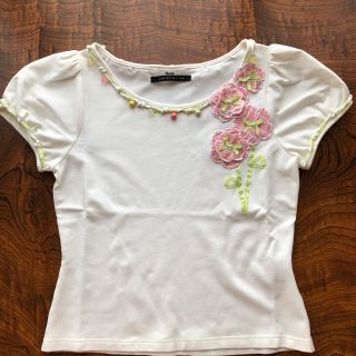 ルネ(René)のRene お花Ｔシャツ 36(Tシャツ(半袖/袖なし))