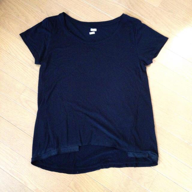 AULA AILA(アウラアイラ)のAULAAILA定番黒T レディースのトップス(Tシャツ(半袖/袖なし))の商品写真