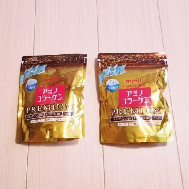 明治(メイジ)の届きたて✎ 𓏧アミノコラーゲンプレミアム 102g×2 食品/飲料/酒の健康食品(コラーゲン)の商品写真