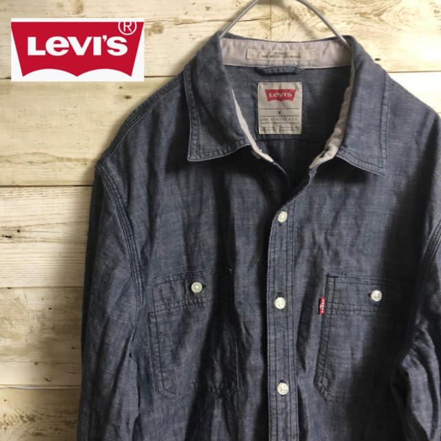 Levi's(リーバイス)の【ryokucha様専用】リーバイス シャツ LEVI’S デニムシャツ メンズのトップス(シャツ)の商品写真