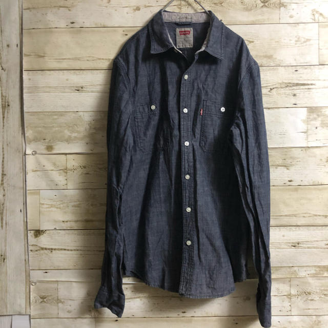 Levi's(リーバイス)の【ryokucha様専用】リーバイス シャツ LEVI’S デニムシャツ メンズのトップス(シャツ)の商品写真