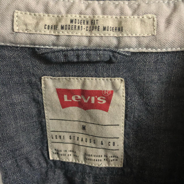 Levi's(リーバイス)の【ryokucha様専用】リーバイス シャツ LEVI’S デニムシャツ メンズのトップス(シャツ)の商品写真