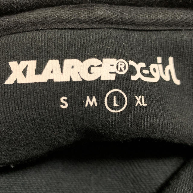 XLARGE X-GIRLコラボ プルオーバーパーカー