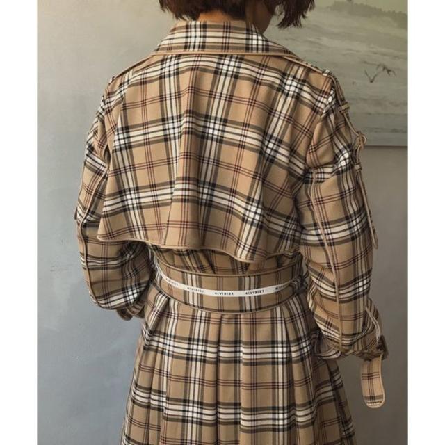 Ameri VINTAGE(アメリヴィンテージ)の【土日限定値下げ】アメリ　AMERI PASS CODE CHECK COAT レディースのジャケット/アウター(トレンチコート)の商品写真