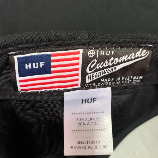 HUF(ハフ)のHUF キャップ メンズの帽子(キャップ)の商品写真