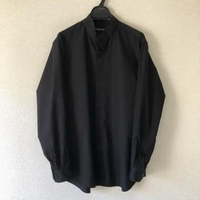 ISSEY MIYAKE(イッセイミヤケ)のissey miyake men 16aw スタンドカラー比翼シャツ メンズのトップス(Tシャツ/カットソー(七分/長袖))の商品写真