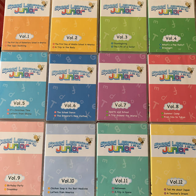 スピードラーニング ジュニア 12巻セット 【絶品】 noxcapital.de
