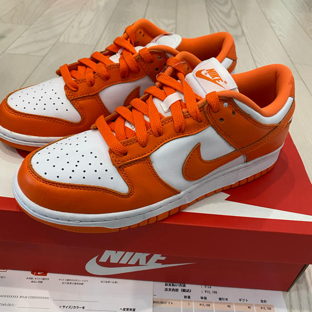 NIKE(ナイキ)のNIKE DUNK LOW SP ORANGE BLAZE メンズの靴/シューズ(スニーカー)の商品写真