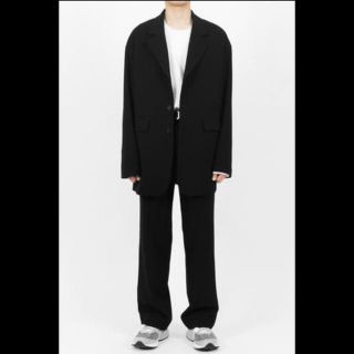 コムデギャルソン(COMME des GARCONS)のHI FI FNK セットアップ　黒　19ss 韓国ブランド　韓国ファッション(セットアップ)