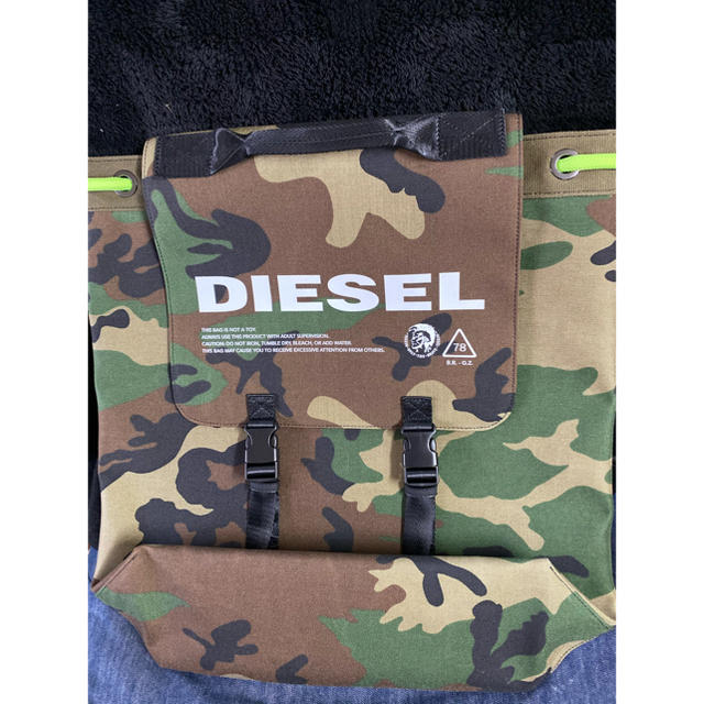 DIESEL(ディーゼル)の☆ディーゼル　diesel  ノベルティ　リュック☆新品未使用 メンズのバッグ(バッグパック/リュック)の商品写真