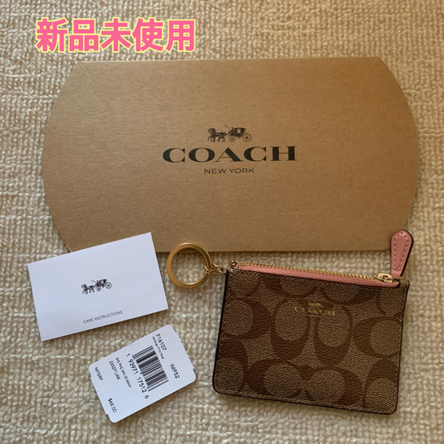 COACH(コーチ)の【新品】【最終価格】コーチ　キーケース　コインケース　カードケース レディースのファッション小物(コインケース)の商品写真