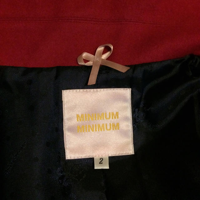 MINIMUM(ミニマム)のミニマム💜未使用ショートコート レディースのジャケット/アウター(ピーコート)の商品写真