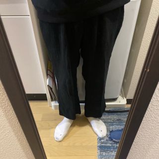 イッセイミヤケ(ISSEY MIYAKE)の【issey miyake 】イッセイミヤケ リネン フレアパンツ スラックス1(スラックス)