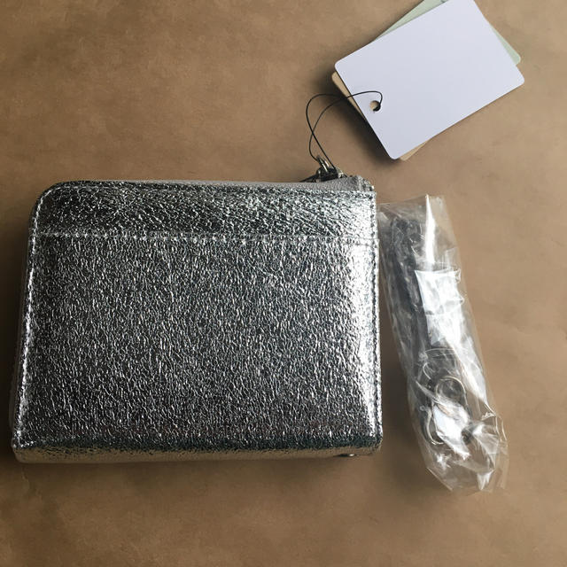 niko and - ニコアンド 財布 小銭入れ コインケース シルバー niko and - ニコアンド 財布 小銭入れ コインケース シルバー