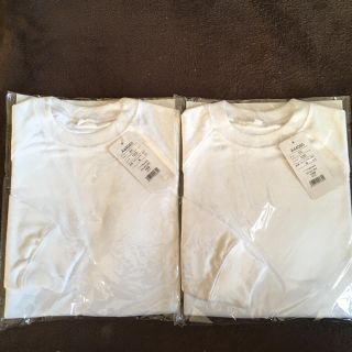 新品　未使用　未開封　120cm 体操服　白色　2枚(Tシャツ/カットソー)