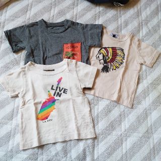 マーキーズ(MARKEY'S)の80男の子Tシャツ3点(Ｔシャツ)