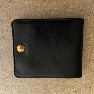 クロムハーツ(Chrome Hearts)のCHROMEHEARTS 22k 1SNAP 希少 ウォレット2つ折り財布(折り財布)