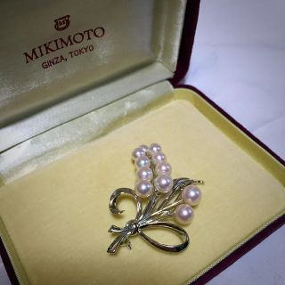 ミキモト(MIKIMOTO)のはな太郎様専用☆シルバーブローチ(ブローチ/コサージュ)